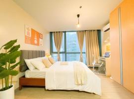 Prime BGC Condo: Uptown Mall & Hyatt #ournw21n, hotel v destinaci Manila