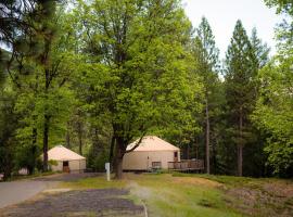 Yosemite Lakes Hillside Yurt 1, hotell sihtkohas Harden Flat