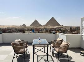 Pyramids window, hotel in Giza