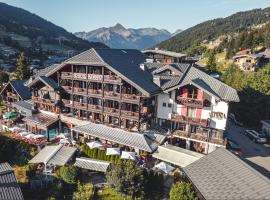 Hôtel Alpina & SPA - Restaurant Oxalis, hotel v destinaci Les Gets