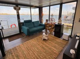Exclusieve Houseboat La Mare 12 x 5 m, vanaf 13 januari 2026 met sauna en hottup, ξενοδοχείο σε Maasbommel