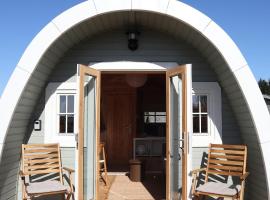 Huisje Vigga - knus houten tiny house, hotel in Anloo