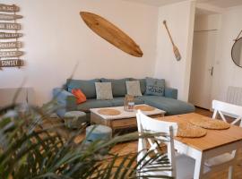 Le 8 ∙ Appartement cosy avec balcon vue sur mer, hôtel à Mers-les-Bains