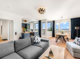 Exklusives Apartment Sunrise mit Whirlpool im 24-OG, Zugang zu Pool und Sauna, hotel v destinaci Bremerhaven