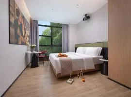 Kainuo Garden Design Hotel Guangzhou Beijing Road - Shangxiajiu - Shisanhang Pedestrian Street - Ximenkou Metro Station Flagship - Top Rated by Guests