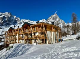 FLORA ALPINA EXPERIENCE - "Ski-to-Door" Brand New Chalet Apartments with Indoor Garage and Mountain View、ブレウイル・チェルヴィナイアのホテル