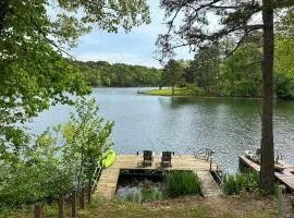 Lakefront & Trailside Escape w/ Private Dock +Deck