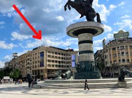 Condo on the Main Square Skopje, ξενοδοχείο στα Σκόπια