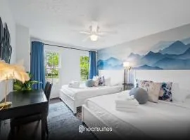 2BR Condo Near Ark for 6 Guests - Free Parking