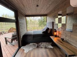 Sidrabgrava - Luxury cabin in woods, hotel v destinaci Limbaži