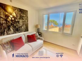Apartment Near Monaco & Rolex Masters، فندق في روكيوبرون كاب مارتن