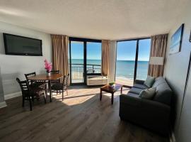 WINTER RATES! Gorgeous Oceanfront Suite! 1Br Condo, Dog friendly! 706, hôtel à Myrtle Beach