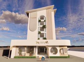 Chertam Le Marjestic Hotel โรงแรม เฌอแตม ลำปาง，Ban Kat Mek的飯店