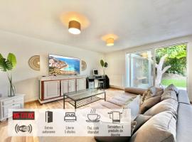 34 - Maison de plain pied & son jardin verdoyant proximité Vieux Lille, hotel in Mons-en-Baroeul