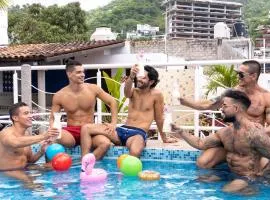 La Iguana Vallarta LGBT ADULTS ONLY - Romantic Zone - Party Clubbing Street