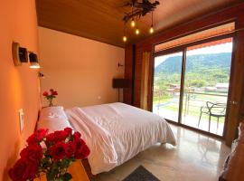 Cabañas Armonía y Jardín de Orquídeas, hotel v destinaci Mindo