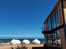 Yurt camp Chyrak,位于Tong的酒店