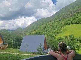 A-frame Râu Sadului, hôtel à Rau Sadului