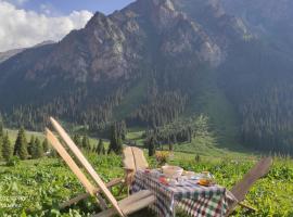 Ernis Yurt Camp, готель у місті Mineralʼnyy Istochnik Altyn-Arasan