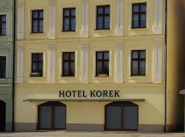 Hotel Korek, hotell sihtkohas Frýdek-Místek