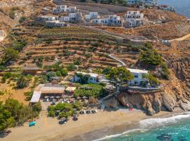 Petradi Studios & Villa, hotel in Aegiali