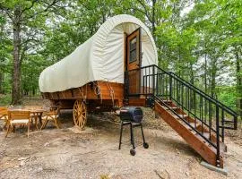 Covered Wagon Vacation Rental in Broken Bow!