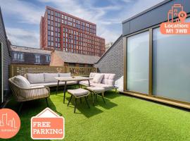 Stunning Luxury Townhouse in Centre of Manchester, hotell Manchesteris