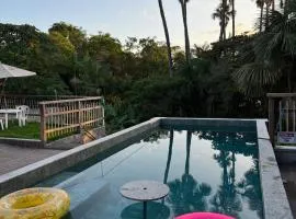 Deck dos lençóis pousada