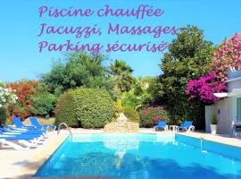 Hotel Les Jardins de Bormes, sauna & jacuzzi