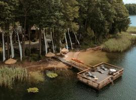 Akmenos Villas & Bungalow, hotel v destinaci Bražuolė