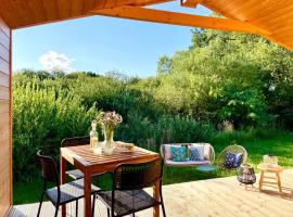 208-Tiny House an der Elbe mit Blick ins Grüne，位于布莱克德的酒店