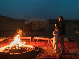 Erg Chebbi Dunes Desert Camp, hotell i Merzouga