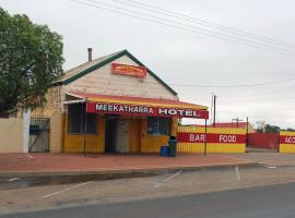 Meekatharra Hotel accommodation with food Option, hotell Meekatharras