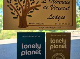 Les lodges de l'oliveraie de Virevent, hotel v Grasse