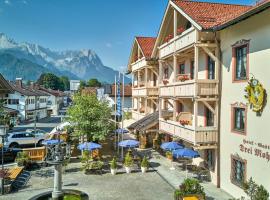 Hotel Drei Mohren, hôtel à Garmisch-Partenkirchen