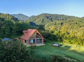 Shemoqmedi chalet, hotell sihtkohas Zemo Makvanetʼi