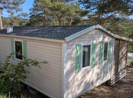 Mobil-home dans les Gorges du Verdon、Moissac-Bellevueのホテル
