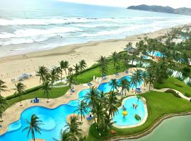 Departamento Mayan Island - A pie de playa y con albercas, hotel v Acapulcu
