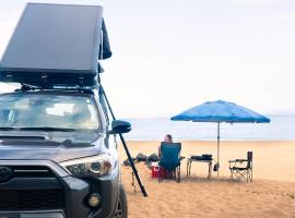 Kauai Rooftop Camper SUV Sleep Under the Stars, hotell sihtkohas Anahola