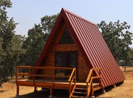 El Roble Glamping - Cabaña Alpina Familiar, hotel in Lagunilla