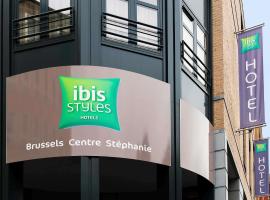 ibis Styles Hotel Brussels Centre Stéphanie, hotel a Bruxelles
