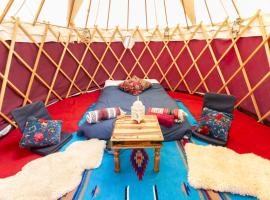 Festival Yurts Hay-on-Wye, ξενοδοχείο σε Hay-on-Wye