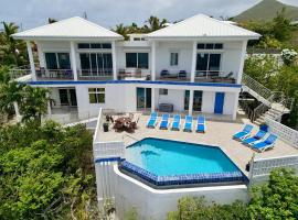 Ocean Pearl - Spacious Villa in Dawn Beach, ξενοδοχείο σε Dawn Beach