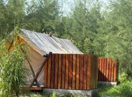 Cay Sao Beach Glamping Phu Quoc, hotell Phú Quốcis