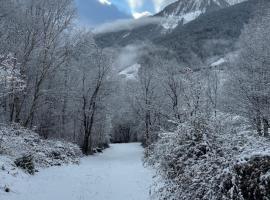 Waterfall House - Art and Design, Ski, Hike, Swim, Hotel in Mesocco