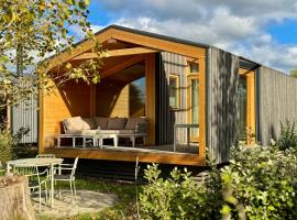 Tiny House im Grünen 101 - Terrasse, WLAN, Wiesenblick，位于Barförde的酒店