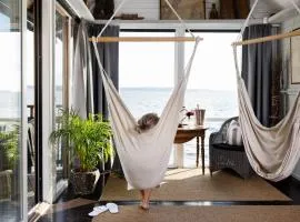 Strandflickornas Husen invid Havet