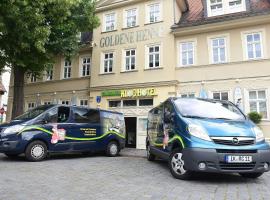 Hotel garni Goldene Henne, hotel sa Arnstadt