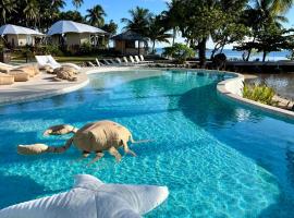 APATOA Beach & Garden Village, hotel em Motu Roa