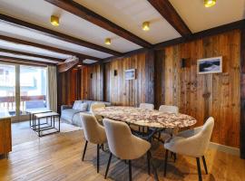 Luxury suite 70m2 balcon courchevel1850 parking, готель у Куршавелі